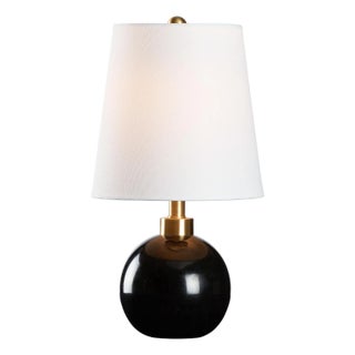 Orb Lamp - Black For Sale
