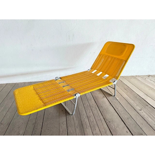 Silver Vintage Sun Lounger from Kurz, 1970s For Sale - Image 8 of 18