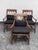 Design Plus Gallery presents a Set of Three McGuire Style Bamboo & Rattan Armchairs. Each chair has a bamboo and rattan...