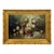 Floral Still Life, Oil on Canvas, a Fallen Vase With Flowers, American, 1920s For Sale