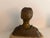 Late 19th Century 19th-Century Grande Dame Patricienne Florentine Au XVIme Siècle Roland Grange-Colombo Bronze & Marble Bust For Sale - Image 5 of 8