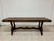 Italian Elm Country Style Trestle Dining Table, 1950s For Sale - Image 15 of 17