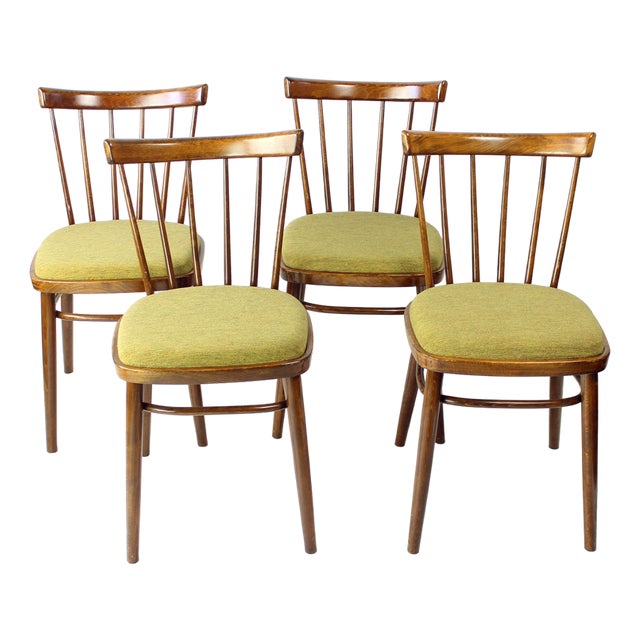 Dining Chairs by Tatra, Czechoslovakia, 1960s, Set of 4 For Sale