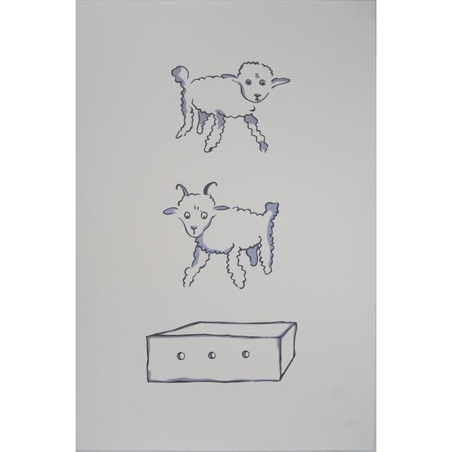 Antoine De Saint-Exupery, Le Petit Prince et les moutons, Lithograph For Sale - Image 7 of 7