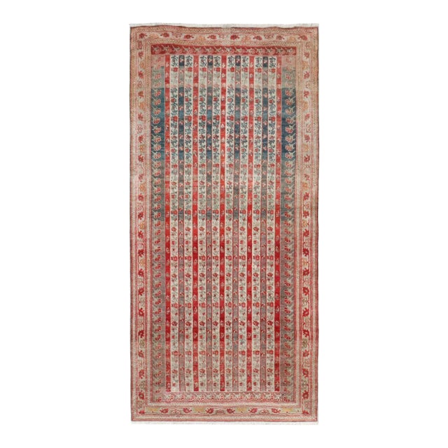Zabihi Collection Antique Turkish Hereke 19th Century Rug - 2' x 4' For Sale
