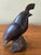 Midcentury Hard-Carved Wooden California Quail For Sale - Image 4 of 7