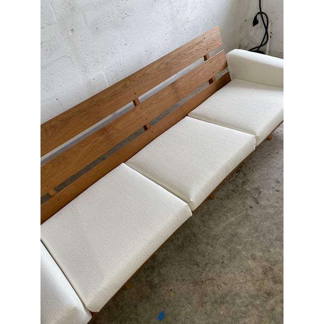 Georg Thams Danish Mid Century Oak Sofa For Sale - Image 11 of 13