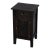 Switra 1 Door 1 Drawer Accent Table, Dark Brown For Sale