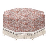 Image of LuRu Home for Casa Cosima Istanbul Cocktail Ottoman, Prussian Carp, Paprika For Sale