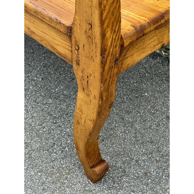 Pine Bench or Settle For Sale In Baltimore - Image 6 of 14