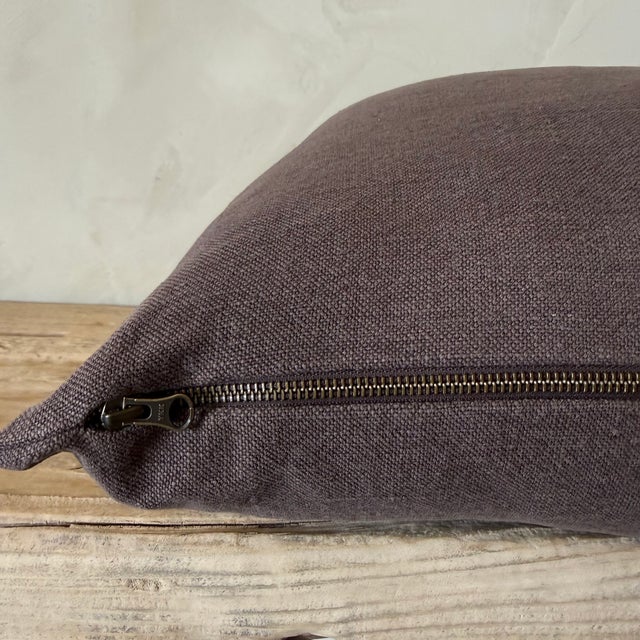 100% Stone Washed Linen Pillow with Down Feather Inserts. These linen pillows are extremely luxurious, heavy weight, and...