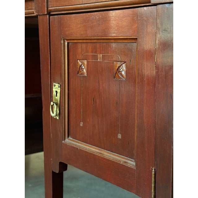 Art Deco Desk Table with Two Faces and Two Levels, 1940 For Sale - Image 16 of 18