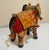 Glass Mid-Century Indian Folk Art Elephant & Camel Pair | Handmade Shisha Embroidery | Rajasthan Textile Sculptures For Sale - Image 7 of 12