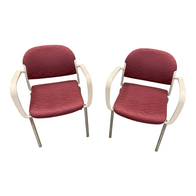 Giancarlo Piretti Chairs for Castelli - a Pair For Sale