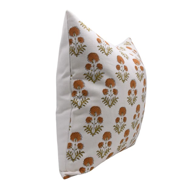 Bring home the serene charm of traditional artistry with our "Rishi" block print handmade cushion cover. Crafted from...