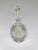 Transparent Crystal Round Cut Glass Decanter For Sale - Image 8 of 8