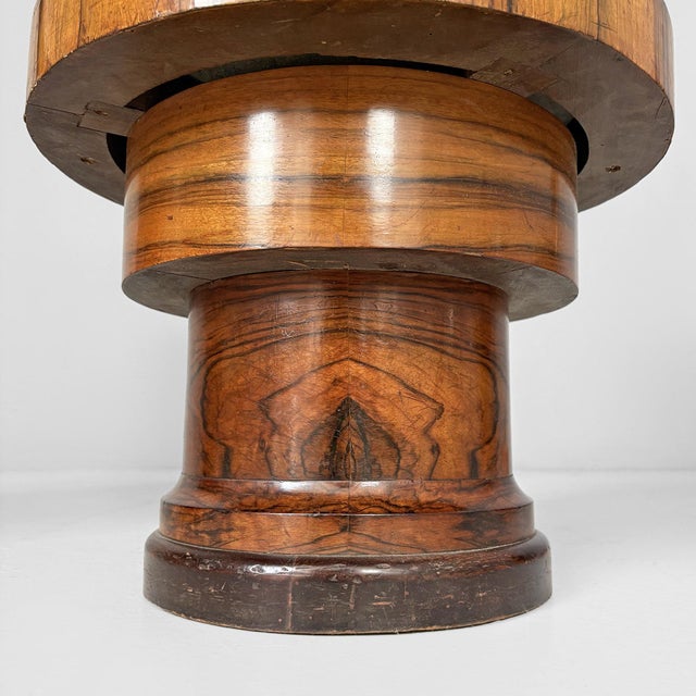 Art Deco Italian Wooden and Green Faux Leather Chairs, 1930s, Set of 3 For Sale - Image 9 of 18