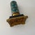 Antique French Longwy Enameled Floral Oil Lamp Base, Late 19th Century For Sale In Richmond - Image 6 of 9