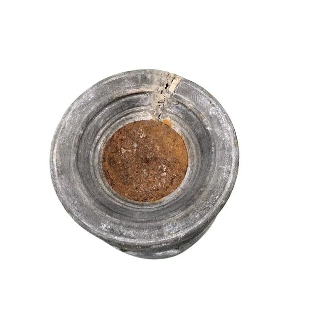 1970s Vintage Indian Seed Extractor Candle Holder For Sale - Image 5 of 5