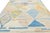 Abstract Abstract Geometric Moroccan Style Hand-Knotted Wool Rug – Pastel & Earth Tones For Sale - Image 3 of 11