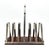 1960s Danish Lundtofte Stainless Steel & Rosewood Toast Rack – Scandinavian Modern / Mid-Century For Sale In Houston - Image 6 of 9