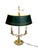 Elegant and timeless, this French Empire-bouillotte lamp features a beautifully patinated gilt brass base paired with a...