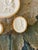 Antique White Antique Italian Grand Tour Plaster Intaglios - Set of 5 (Group #8) For Sale - Image 8 of 10