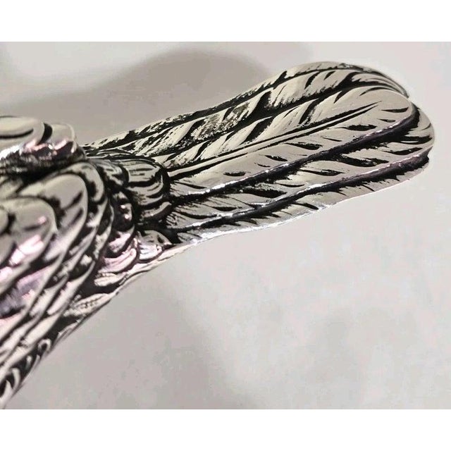 Antique Early 20th Century Continental Silver Bird Model For Sale - Image 11 of 17