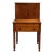 Antique Two Piece Slant Front Secretary Desk With Fitted Interior For Sale
