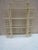Wood 1980s Coastal Style Natural Wicker Rattan Pagoda Etagere For Sale - Image 7 of 13