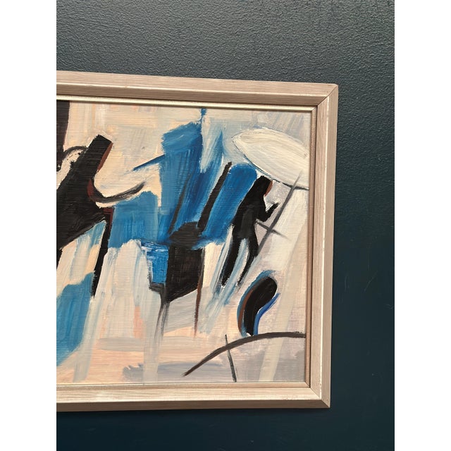 Sven H. Engberg, Abstract Composition, 1950s, Oil on Panel, Framed For Sale - Image 5 of 18
