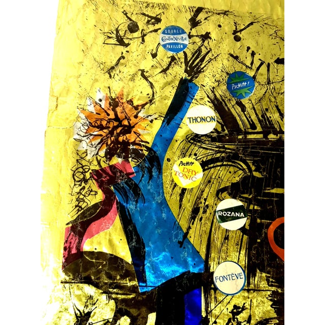 Salvador Dali - Perrier - Lithographic Poster 1970 For Sale - Image 6 of 10