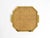 Octagonal Acrylic Glass, Wicker and Brass Serving Tray in the style of Christian Dior, Italy, 1970s For Sale - Image 4 of 18