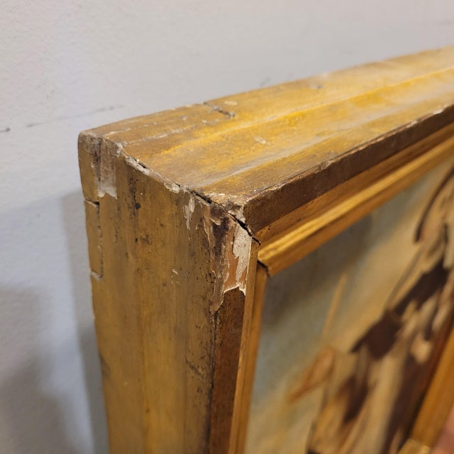 Castilian School Artist, Saint Thomas Aquinas, 1700s, Oil on Canvas, Framed For Sale - Image 16 of 18