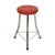 Stool in Red Faux Leather and Chrome from Brabantia, 1950s For Sale - Image 13 of 13