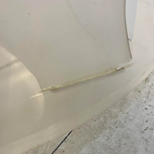 Transparent 80s Custom Lucite Sculptural Foliage L Shape Bar For Sale - Image 8 of 11