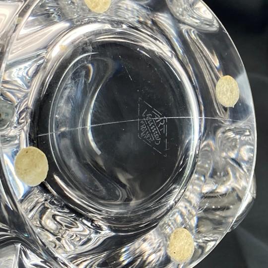 Vannes Le Chatel Signed Crystal Sculpture/Centerpiece - Large, Freeform, Vintage (11”x11”x10”) Please Read For Sale - Image 15 of 18