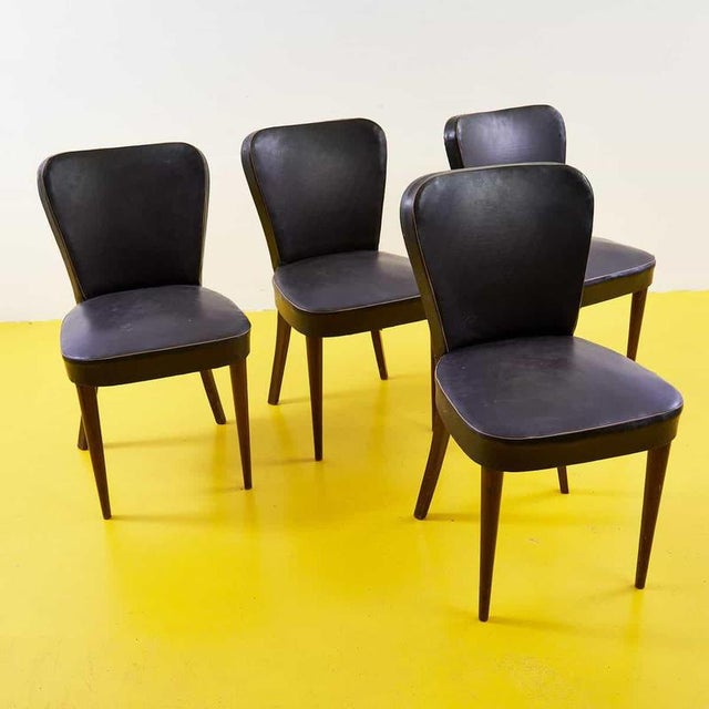 Vintage Chairs, 1950s, Set of 4 For Sale - Image 6 of 6