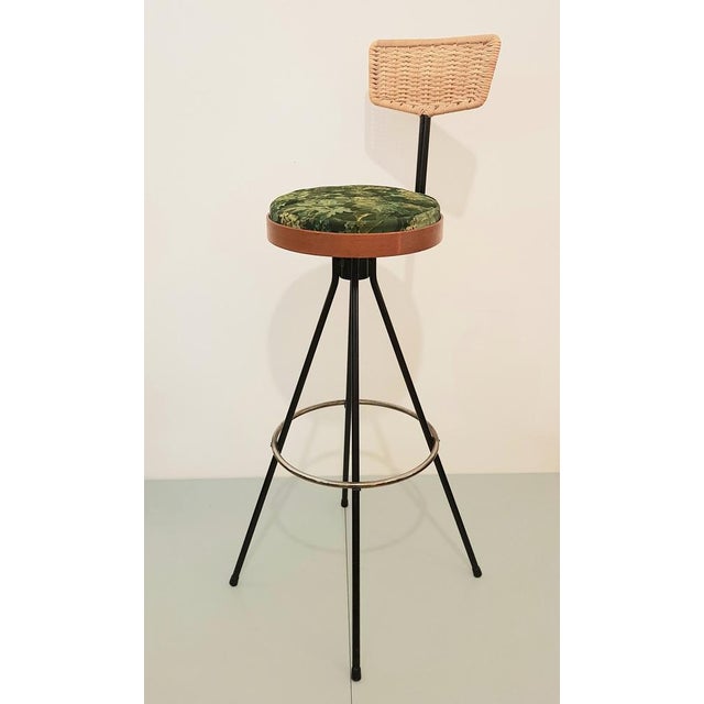 Behr Set of Bar Stools by Herta Maria Witzemann for Erwin Behr For Sale - Image 4 of 13