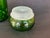 Glass Vintage Green Glass Jar With Bubble Top For Sale - Image 7 of 12