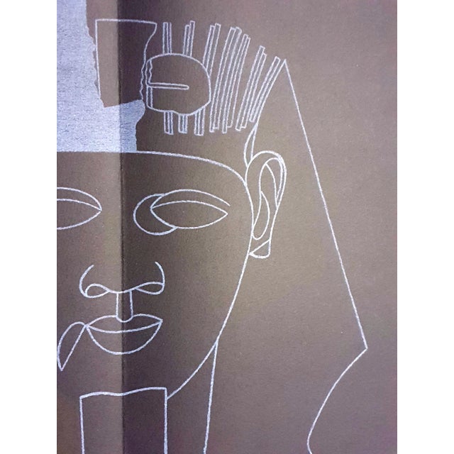 Eduardo Arroyo - Sphinx - Original Lithograph 1984 For Sale - Image 4 of 6