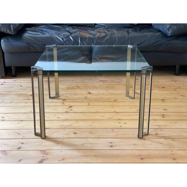 Mid-Century Modern Brass Coffee Table by Peter Ghyczy, 1970s For Sale - Image 6 of 11