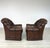 English Vintage Chesterfield Leather Club Chairs – A Pair For Sale - Image 3 of 12