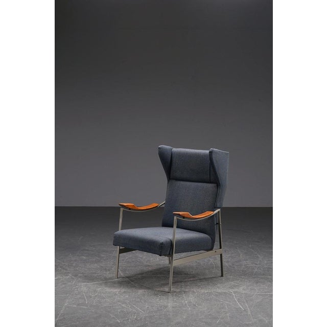 Mid-Century Armchair, 1950s For Sale - Image 4 of 15