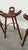 Vintage Bar Stool in Wood in the style of Sergio Rodrigues For Sale - Image 13 of 14