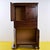 Wood Antique Walnut Pantry Cupboard For Sale - Image 7 of 18