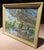 Mid-Century Modern Vintage "Paint by Numbers" Hunting Scene - Framed For Sale - Image 3 of 12
