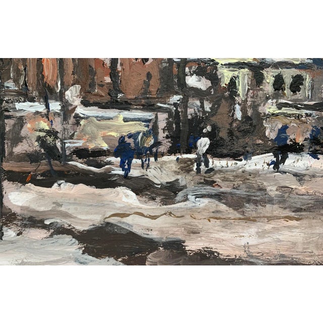 Magdalena Spasowicz, Landscape, Oil on Board For Sale - Image 3 of 6