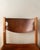 Brutalist Elm and Leather Dining Chairs from Maison Regain, 1970s, Set of 4 For Sale - Image 12 of 16