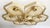 21st Century Hive Satin Brass Amber Bubbles Murano Flush Mount by Fabio LTD For Sale - Image 6 of 9